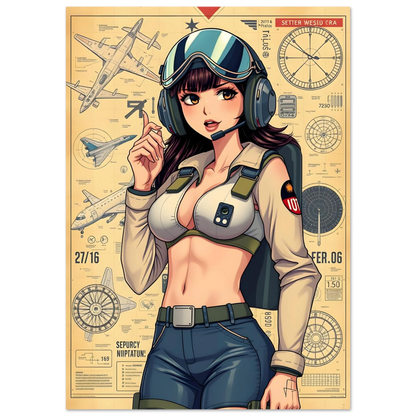 🌸🪐🎀👽Création Anime Rétro Sci-Fi ☄️3 - Aura Studio Déco