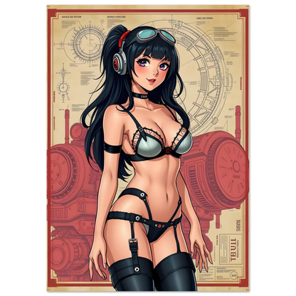 🌸🪐🎀👽Création Anime Rétro Sci-Fi ☄️25 - Aura Studio Déco