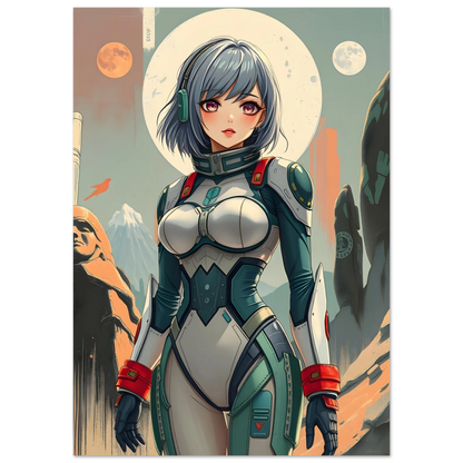 🌸🪐🎀👽Création Anime Rétro Sci-Fi ☄️21 - Aura Studio Déco