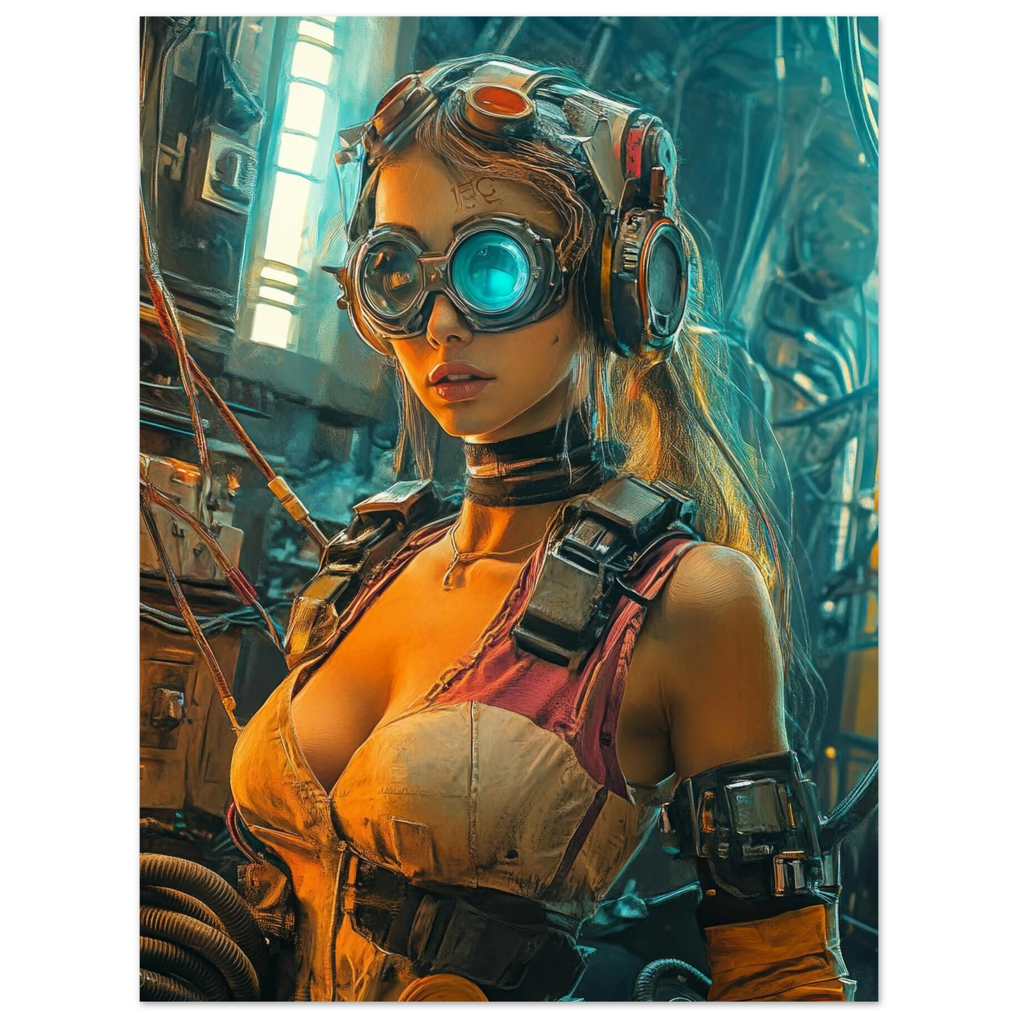 ✨ RETRO FUTUR MECHA WOMENS — Starship Series #89 - Aura Studio Déco