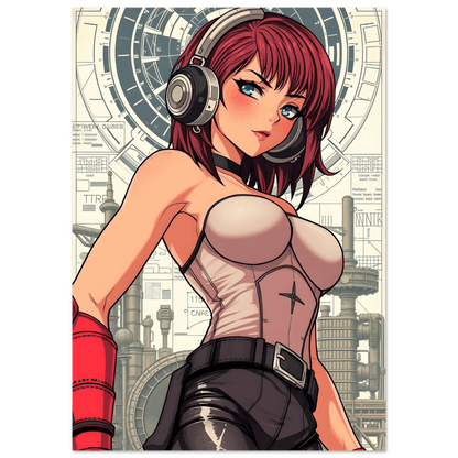 🌸🪐🎀👽Création Anime Rétro Sci-Fi ☄️43 - Aura Studio Déco