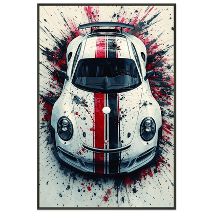 🏎️🏁Affiche Automobile Art' Legend 1 Encadrée - Aura Studio Déco