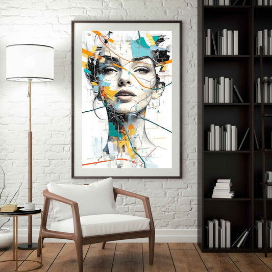 🌈𒄆🎸𒆙 Portraits Pop Art Abstrait 12🖌️