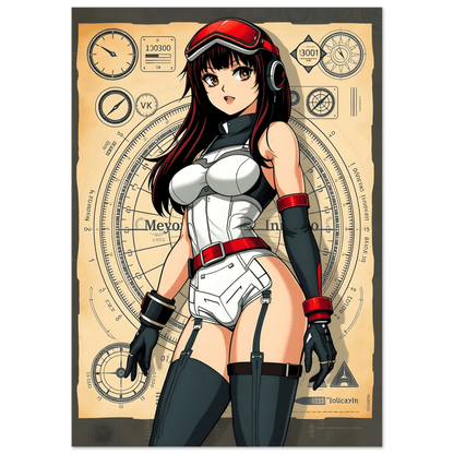 🌸🪐🎀👽Création Anime Rétro Sci-Fi ☄️36 - Aura Studio Déco