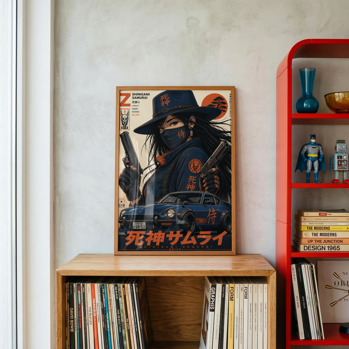 Affiche Cyber Samurai #01 | JDM & Futurisme Japonais