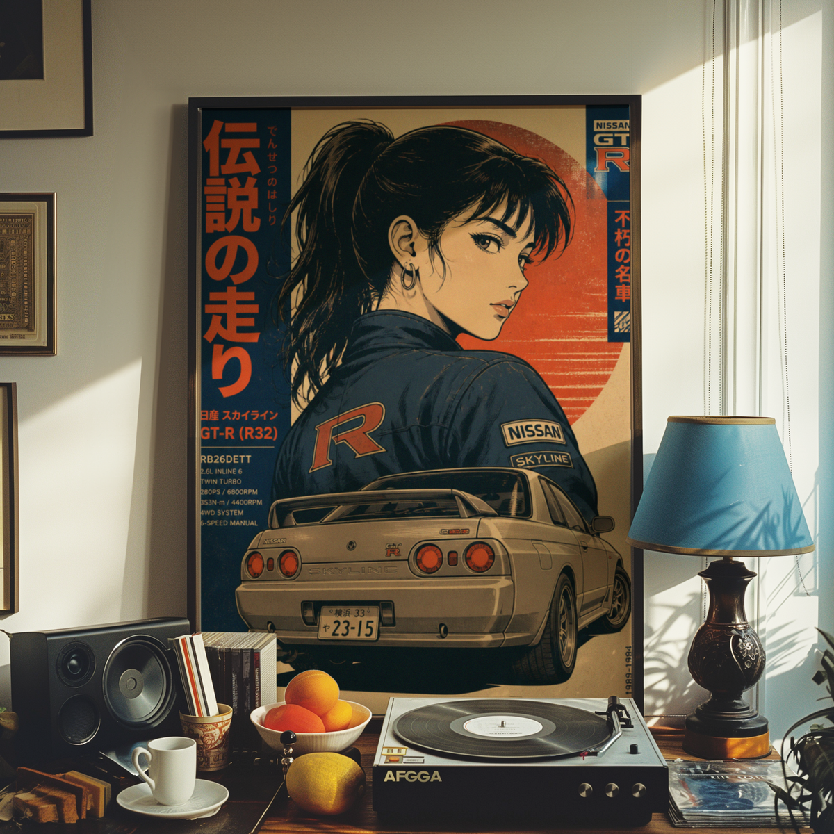 Affiche Neo Tokyo Street Racer | JDM 80s