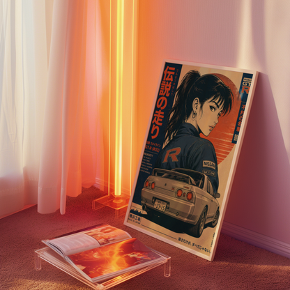 Affiche Neo Tokyo Street Racer | JDM 80s