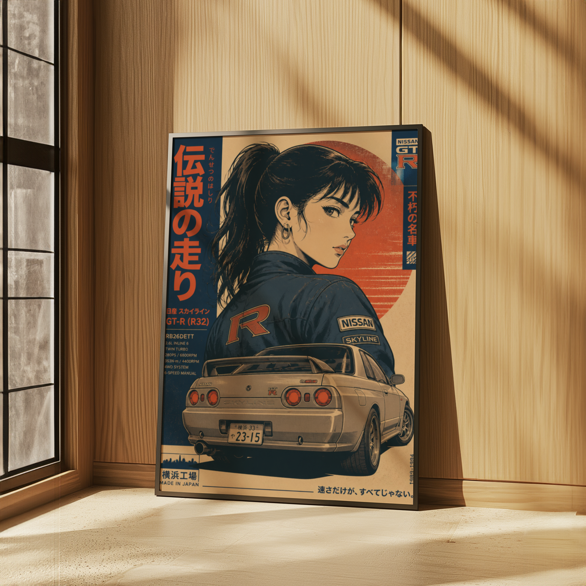 Affiche Neo Tokyo Street Racer | JDM 80s