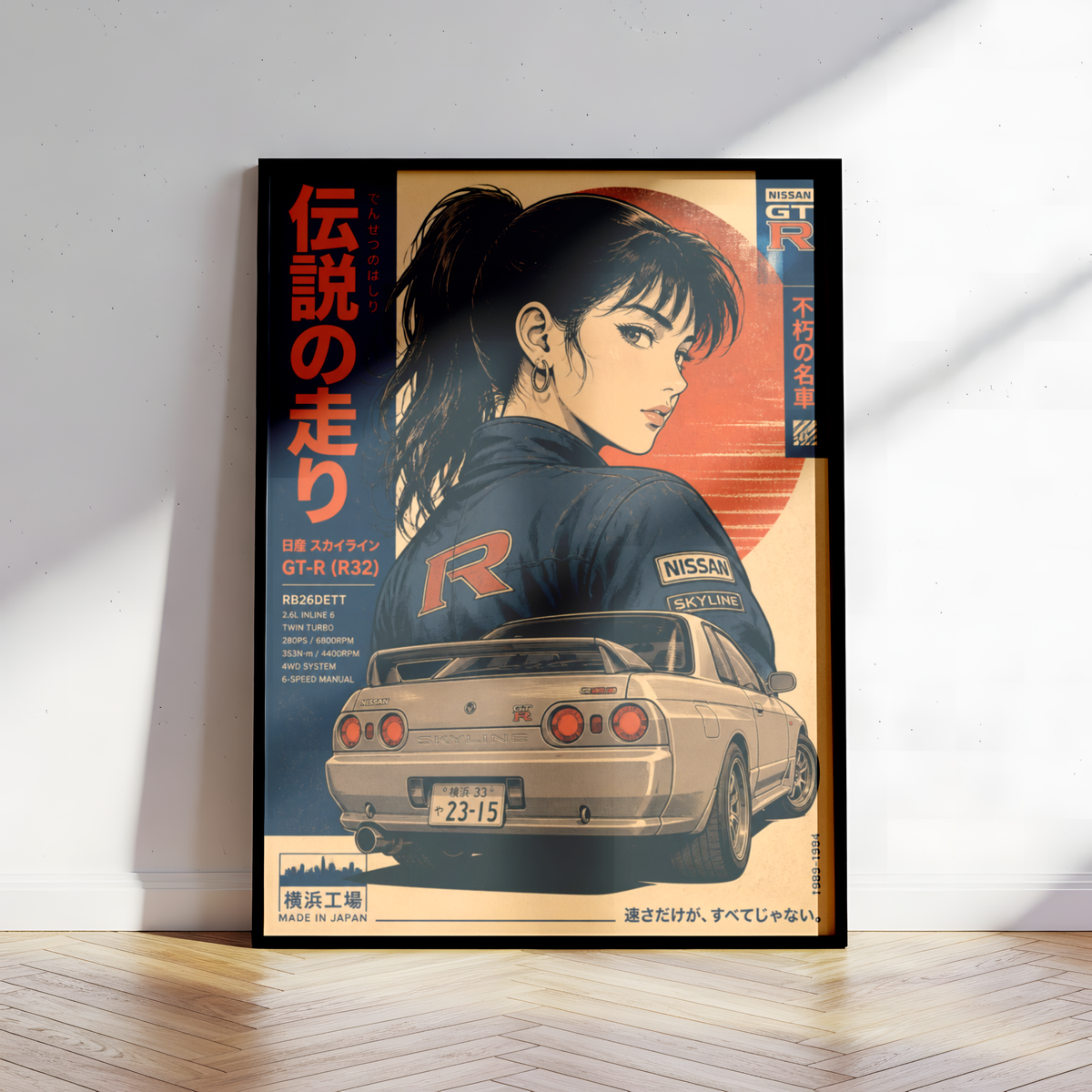 Affiche Neo Tokyo Street Racer | JDM 80s