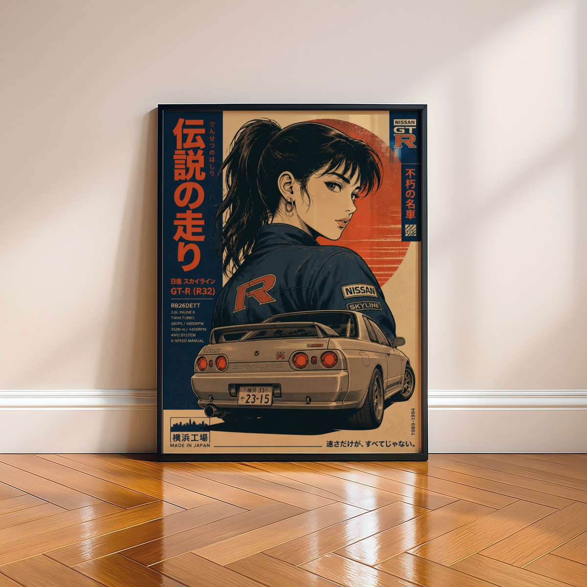 Affiche Neo Tokyo Street Racer | JDM 80s