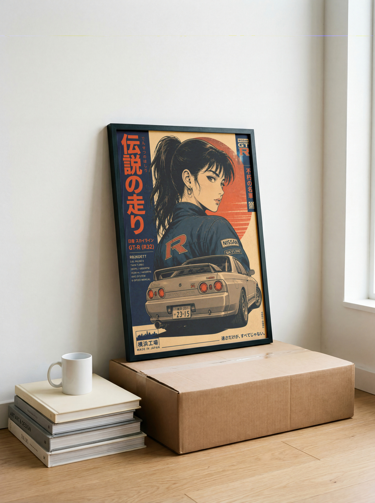 Affiche Neo Tokyo Street Racer | JDM 80s
