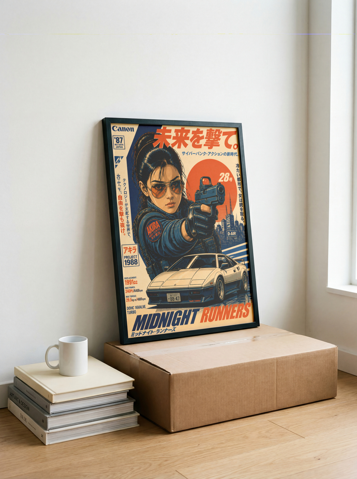 Affiche Midnight Runners | JDM & Tokyo Cyberpunk