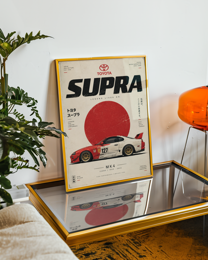 Affiche Voiture Sportive Japonaise | JDM 90s
