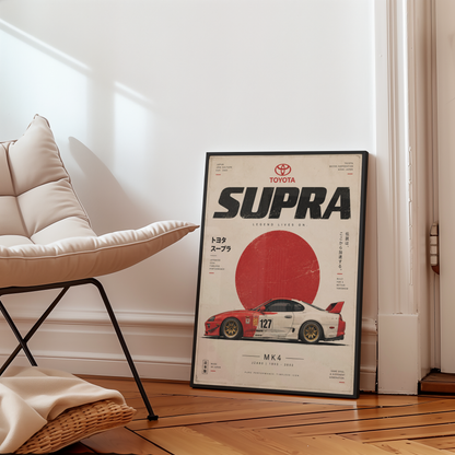 Affiche Voiture Sportive Japonaise | JDM 90s
