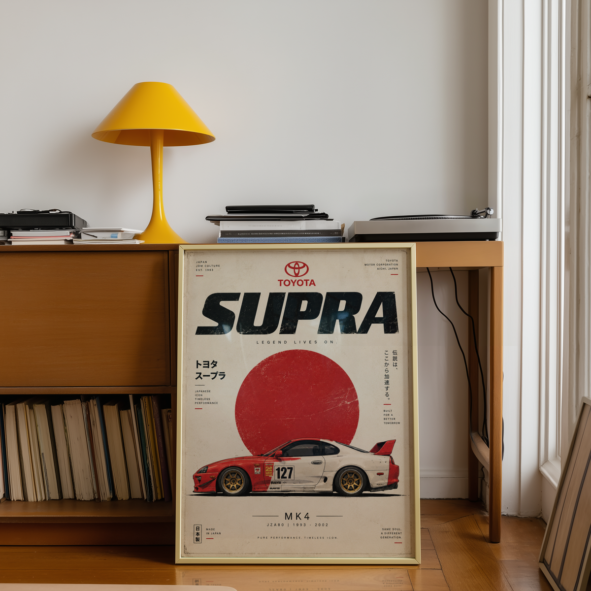 Affiche Voiture Sportive Japonaise | JDM 90s