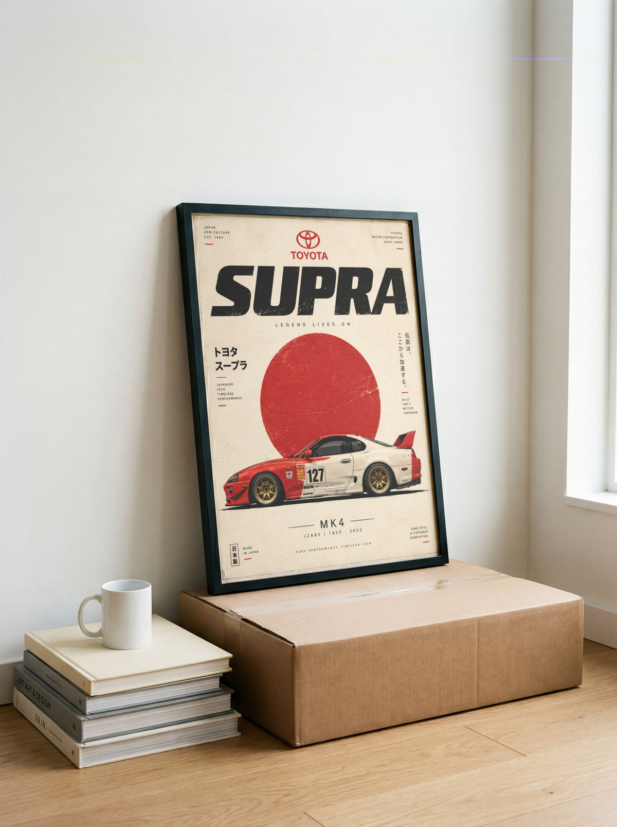 Affiche Voiture Sportive Japonaise | JDM 90s