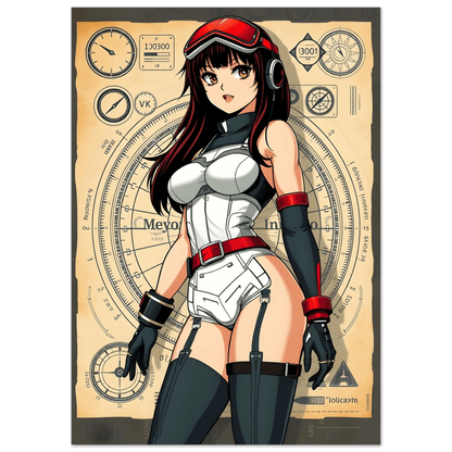 🌸🪐🎀👽Création Anime Rétro Sci-Fi ☄️36 - Aura Studio Déco