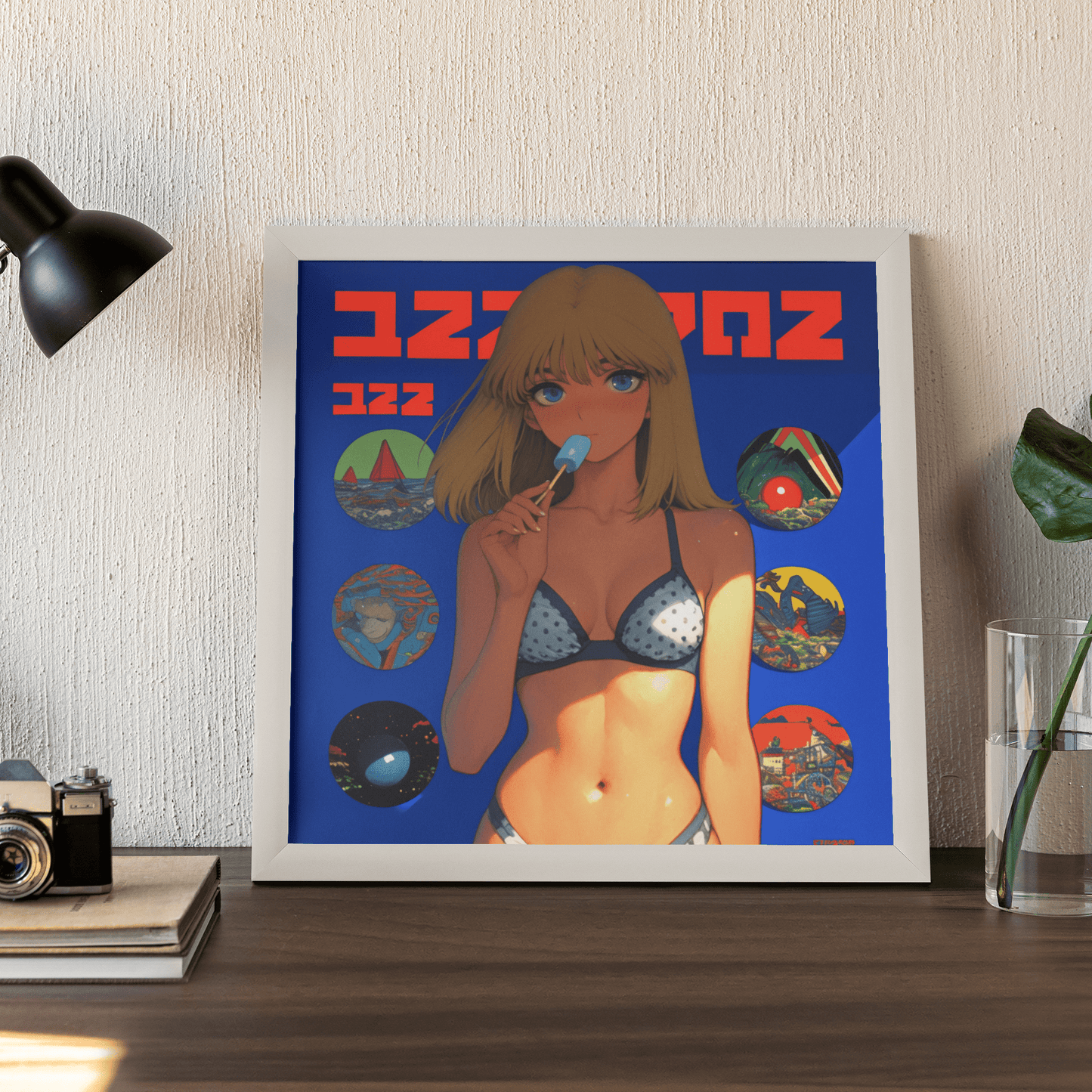 🐉🇯🇵💮 Anime Legend 38 affiche murale - Aura Studio Déco