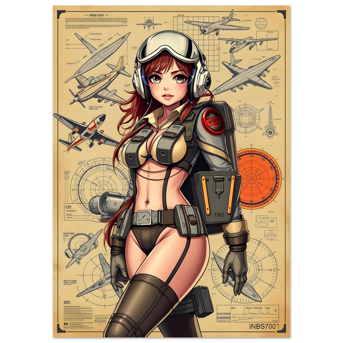 🌸🪐🎀👽Création Anime Rétro Sci-Fi ☄️8 - Aura Studio Déco