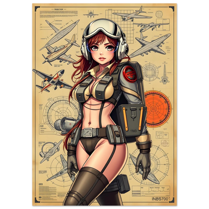🌸🪐🎀👽Création Anime Rétro Sci-Fi ☄️8 - Aura Studio Déco