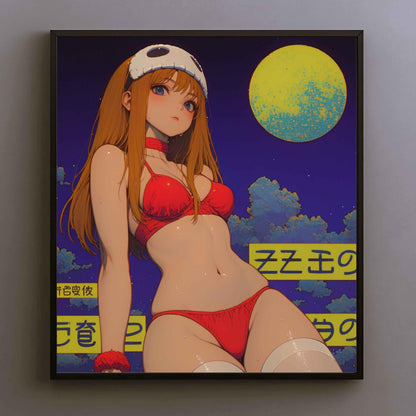 🐉🇯🇵💮 Affiche murale Anime Legend 21 - Aura Studio Déco