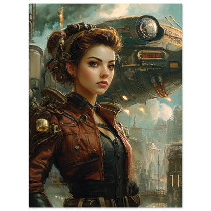 ✨ RETRO FUTUR MECHA WOMENS — Starship Series #88 - Aura Studio Déco
