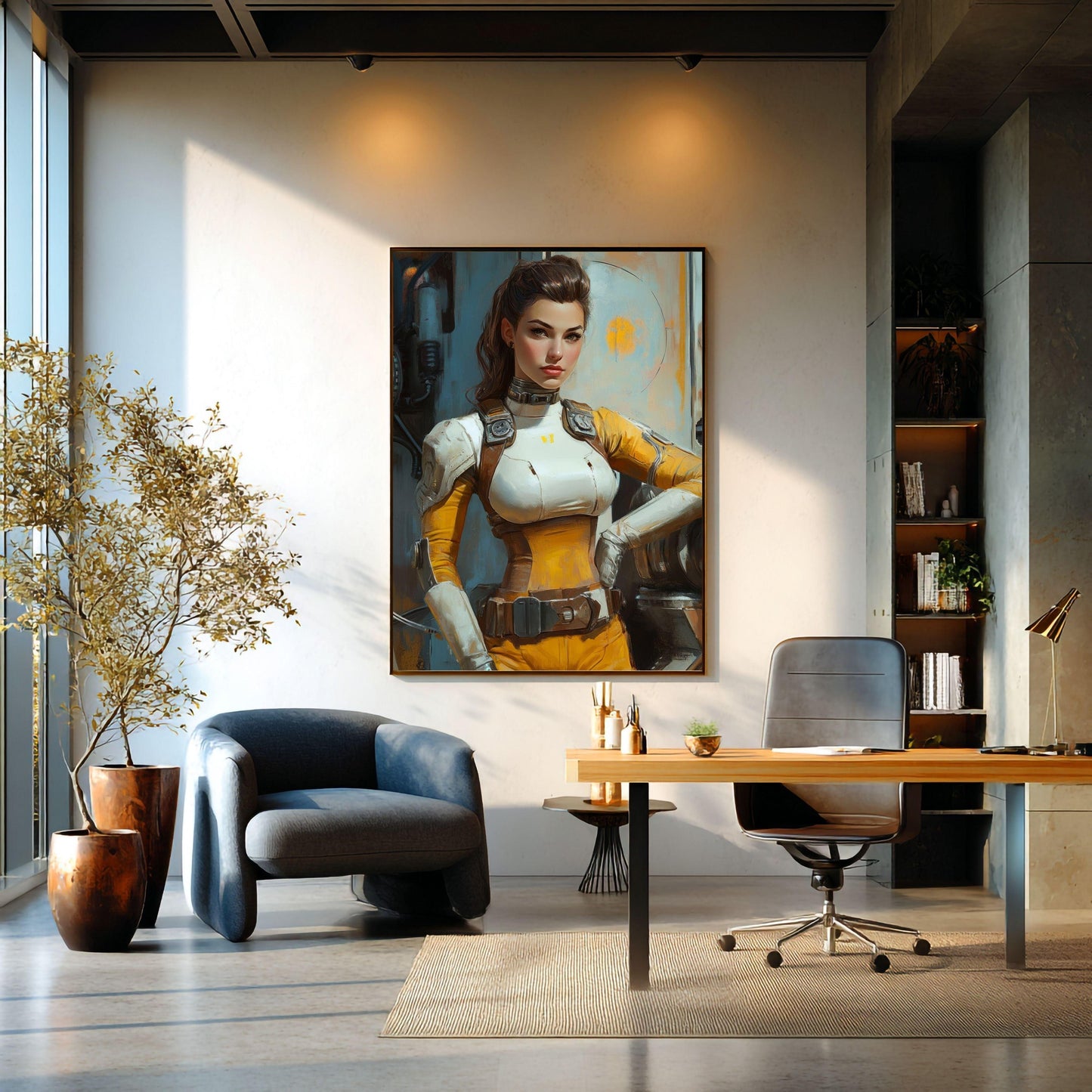 ✨ RETRO FUTUR MECHA WOMENS — Starship Series #56 - Aura Studio Déco