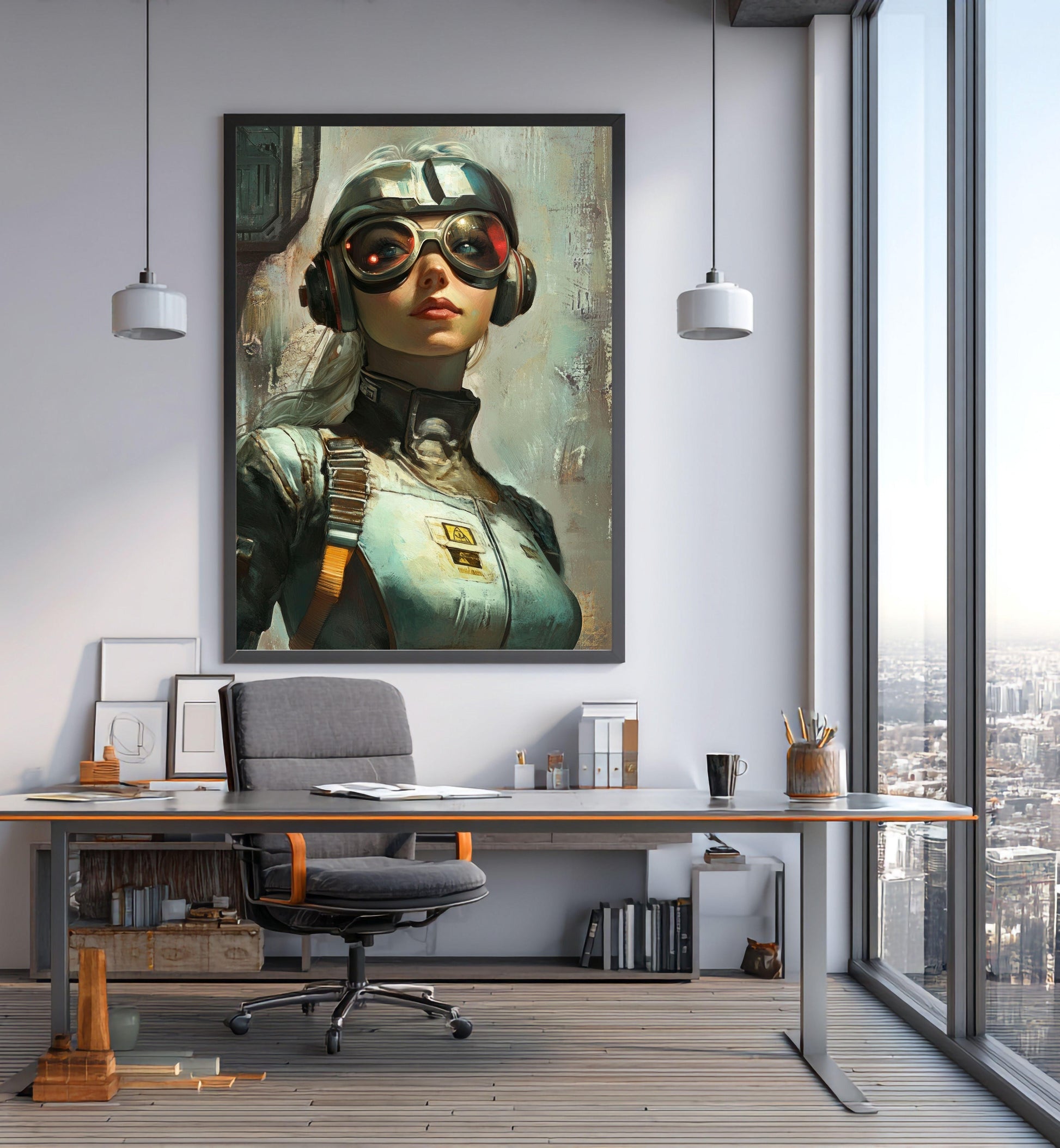 ✨ RETRO FUTUR MECHA WOMENS — Starship Series #09 - Aura Studio Déco
