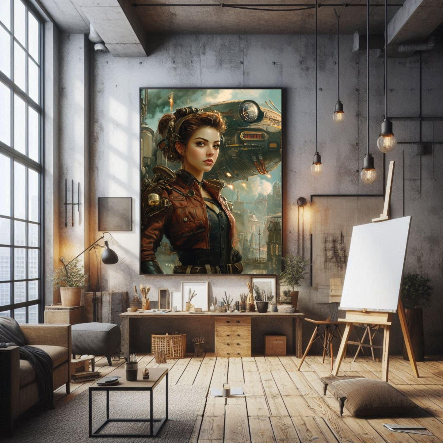 ✨ RETRO FUTUR MECHA WOMENS — Starship Series #88 - Aura Studio Déco