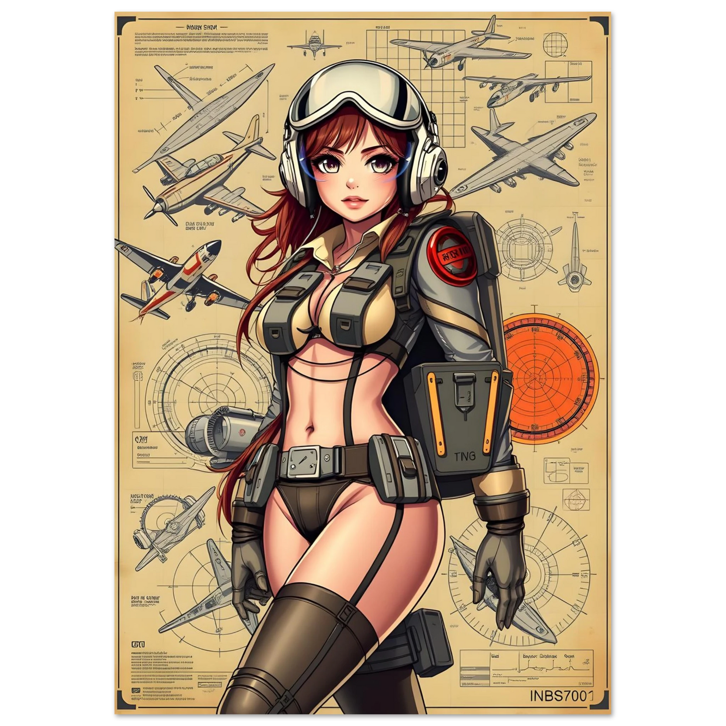 🌸🪐🎀👽Création Anime Rétro Sci-Fi ☄️8 - Aura Studio Déco