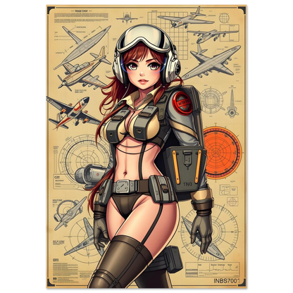 🌸🪐🎀👽Création Anime Rétro Sci-Fi ☄️8 - Aura Studio Déco