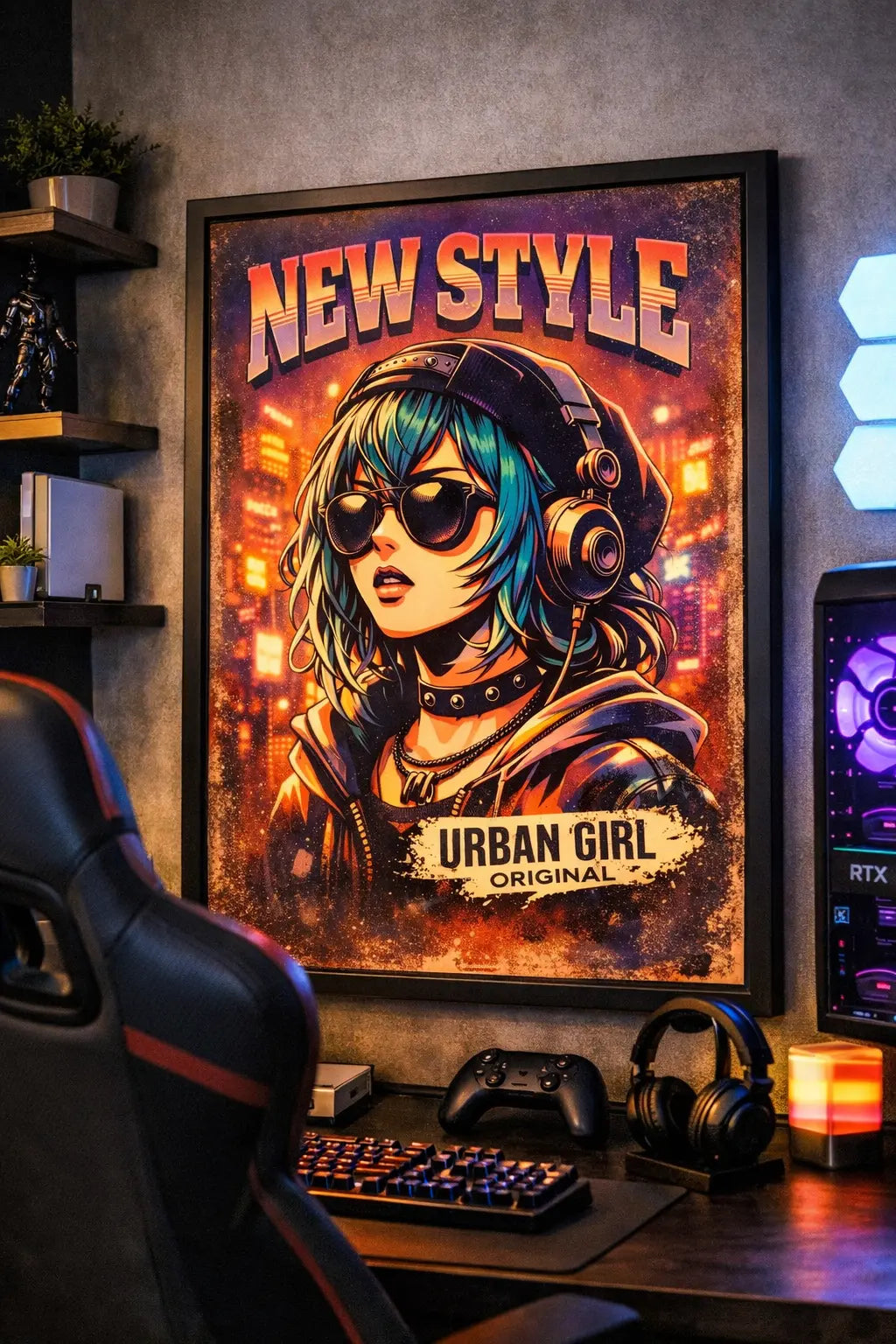🇯🇵🎎💮🧩 Japan Anime Series — Neo Tokyo Collection #4 - Aura Studio Déco