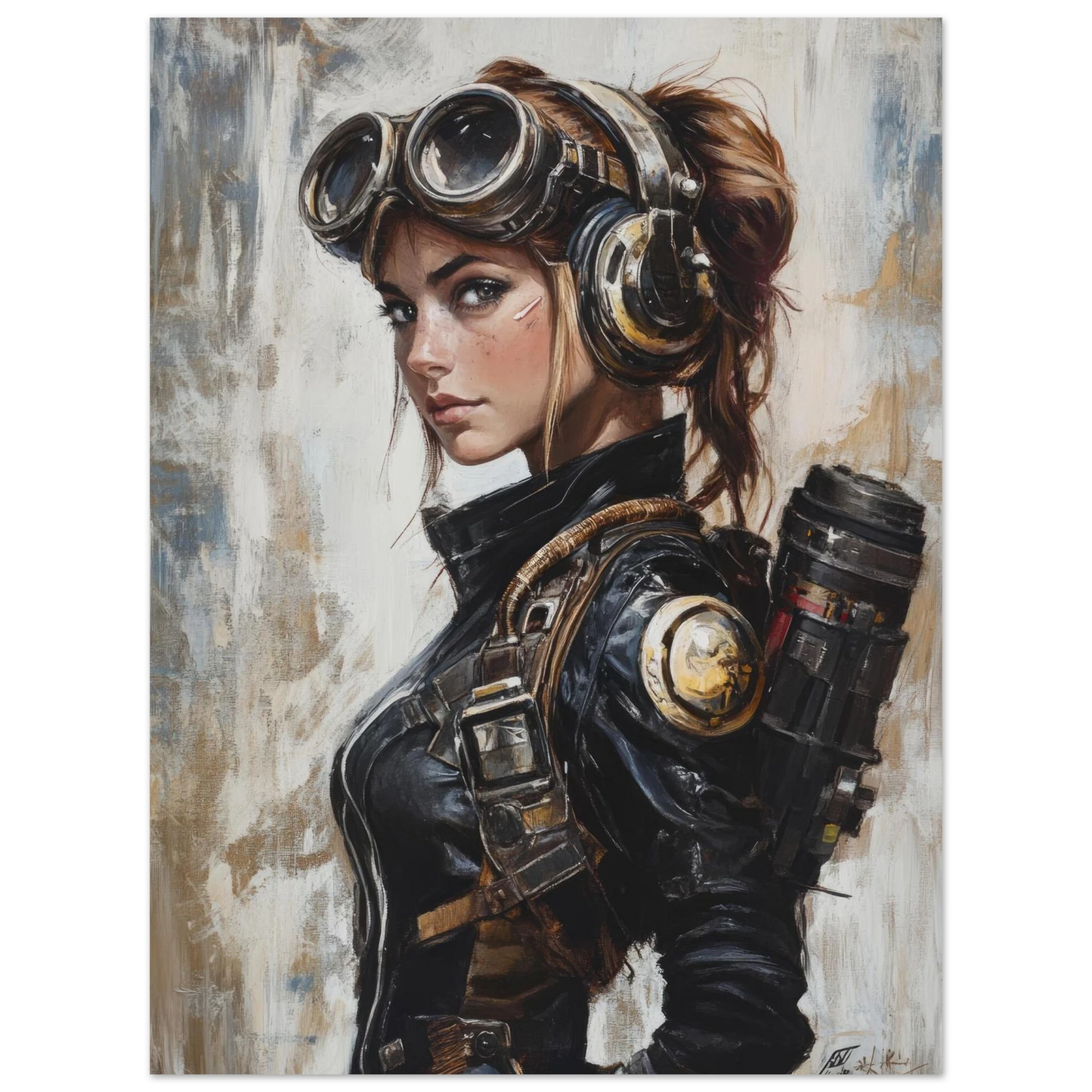 ✨ RETRO FUTUR MECHA WOMENS — Starship Series #11 - Aura Studio Déco