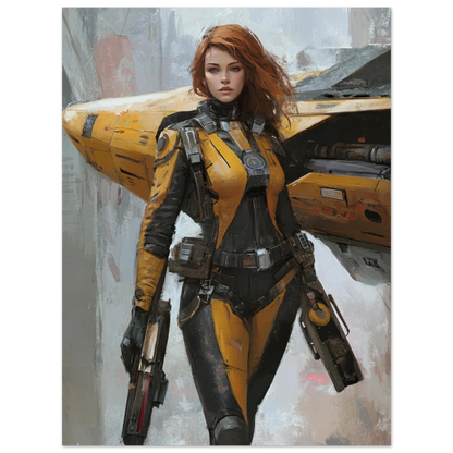 ✨ RETRO FUTUR MECHA WOMENS — Starship Series #03 - Aura Studio Déco