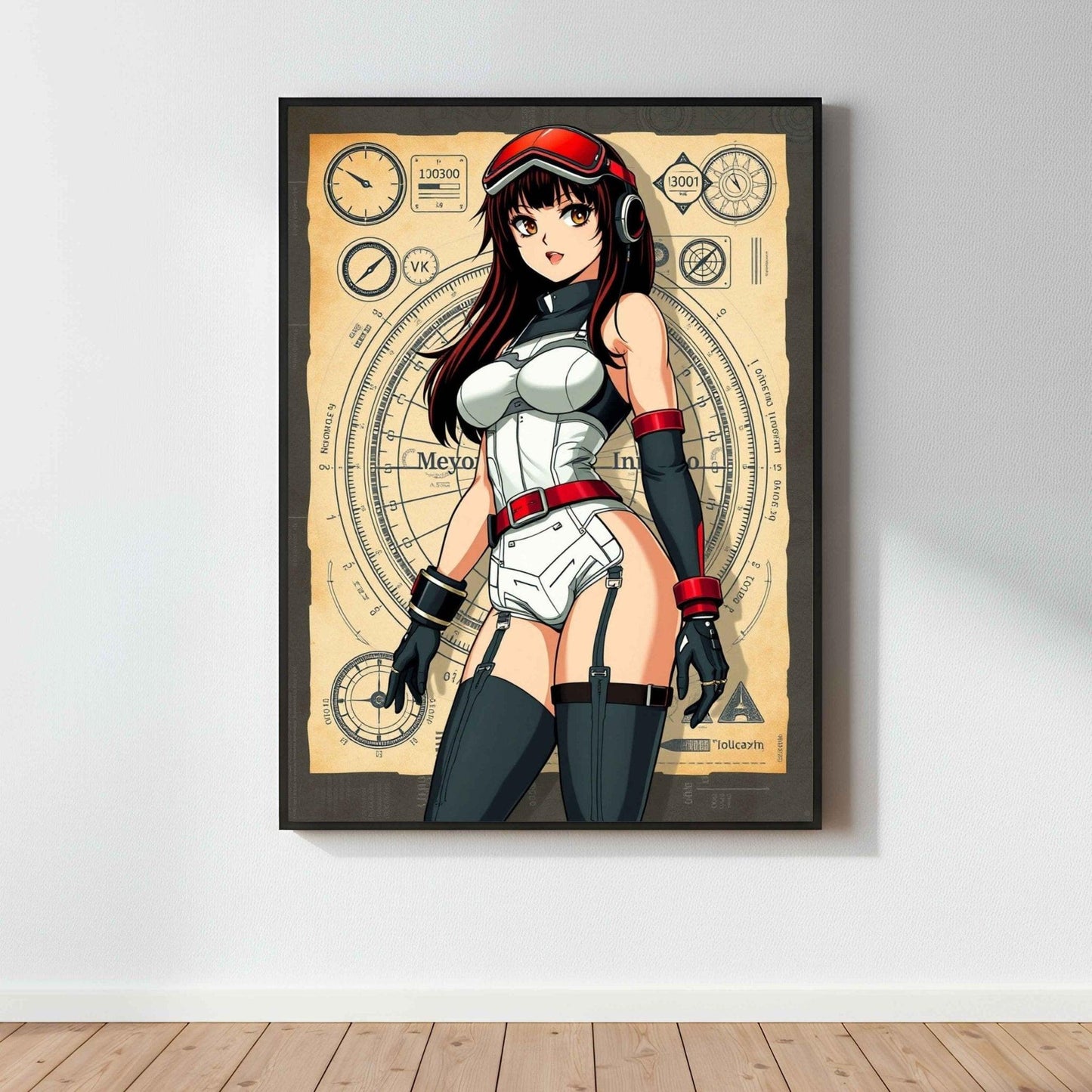 🌸🪐🎀👽Création Anime Rétro Sci-Fi ☄️36 - Aura Studio Déco