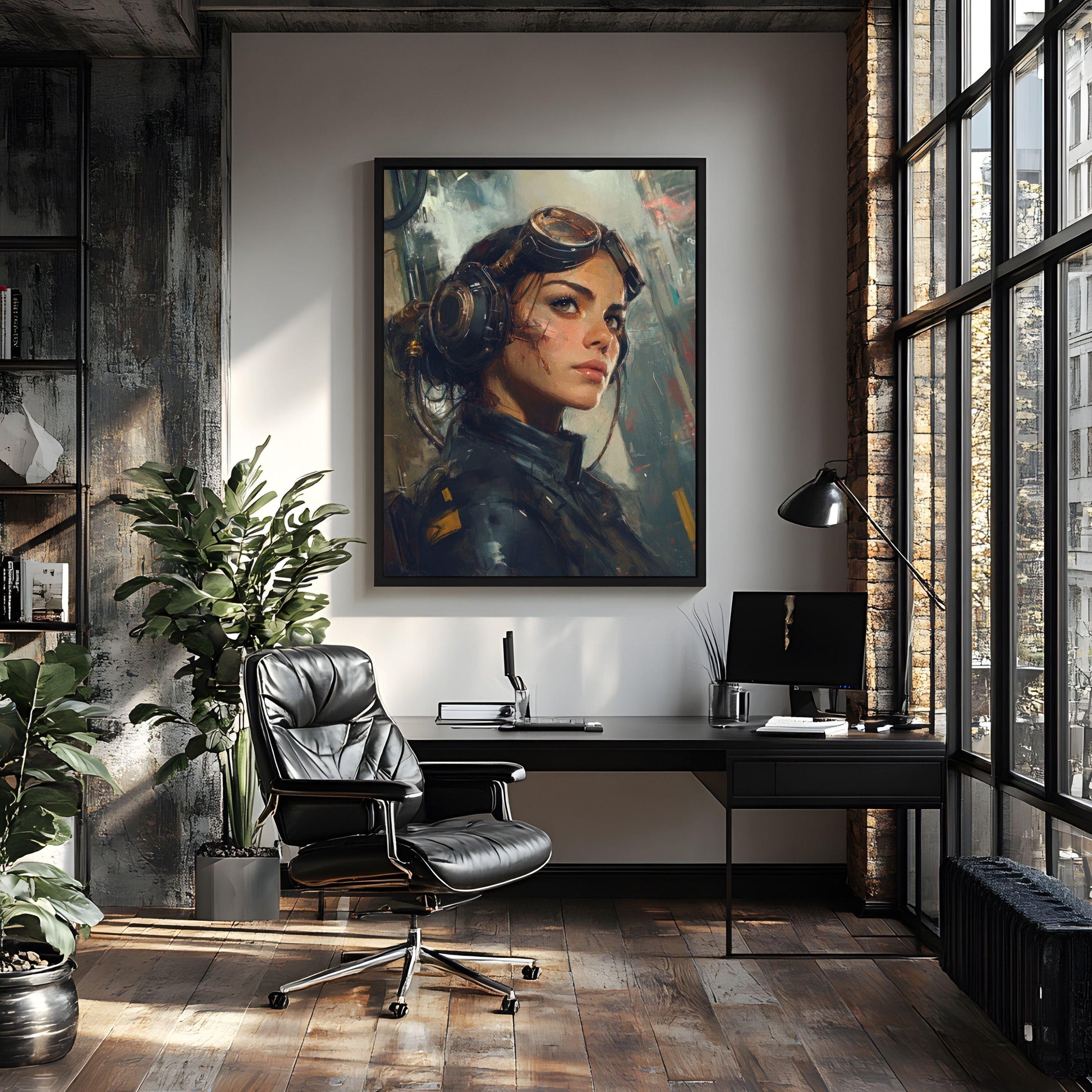 ✨ RETRO FUTUR MECHA WOMENS — Starship Series #37 - Aura Studio Déco