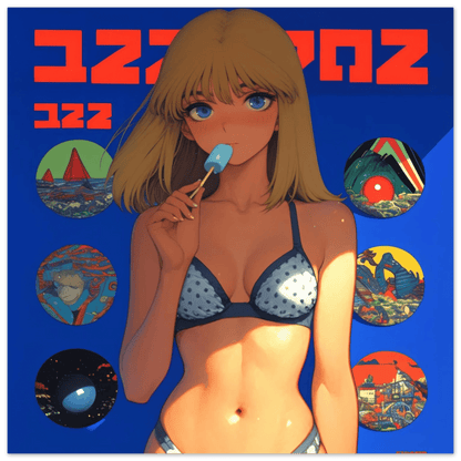 🐉🇯🇵💮 Anime Legend 38 affiche murale - Aura Studio Déco