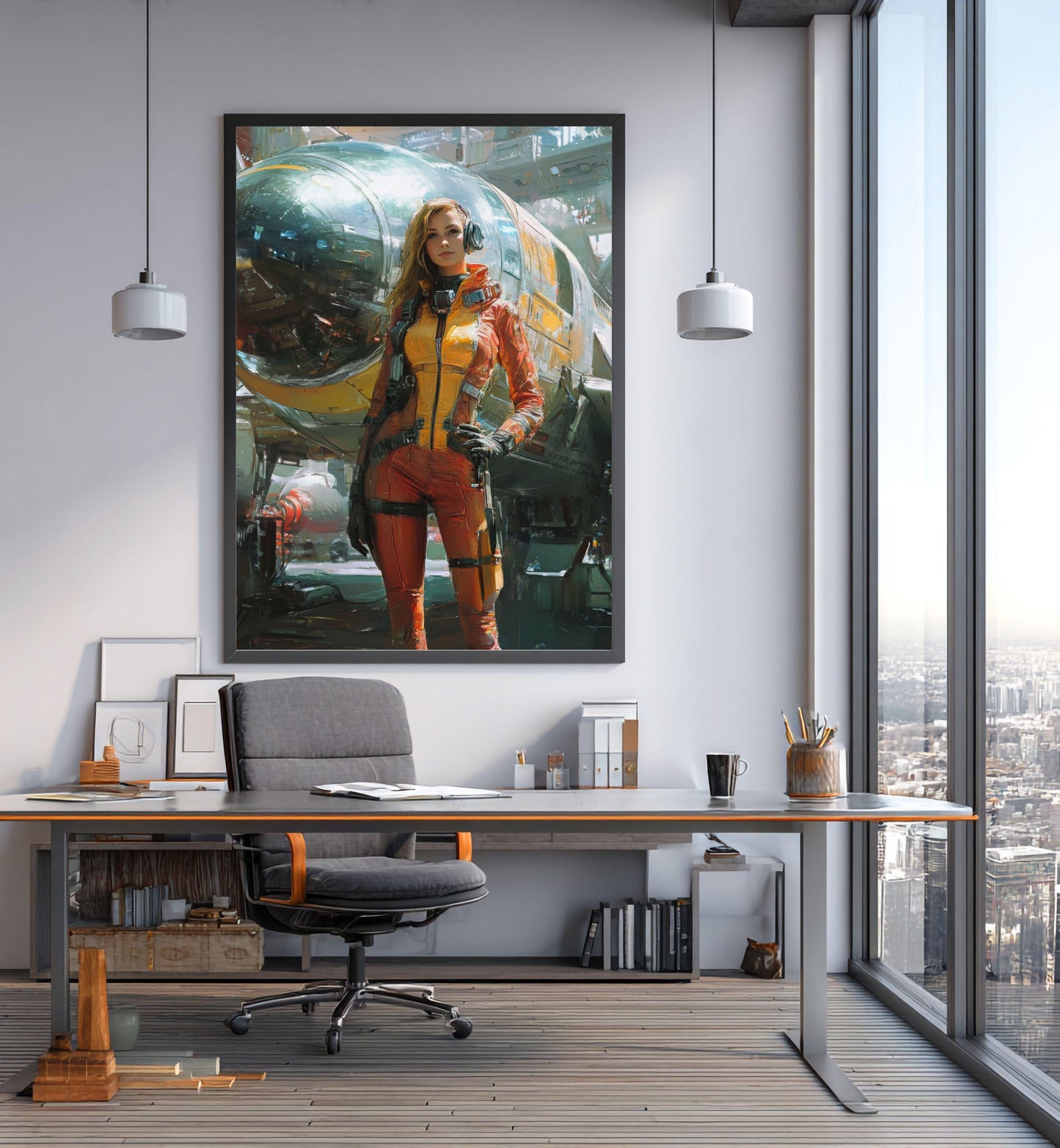 ✨ RETRO FUTUR MECHA WOMENS — Starship Series #07 - Aura Studio Déco