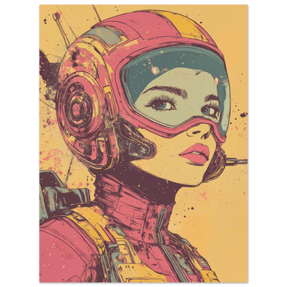 ✨ RETRO FUTUR MECHA WOMENS — Starship Series #75 - Aura Studio Déco