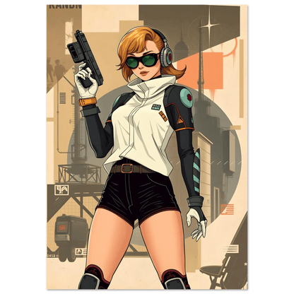 🌸🪐🎀👽Création Anime Rétro Sci-Fi ☄️47 - Aura Studio Déco