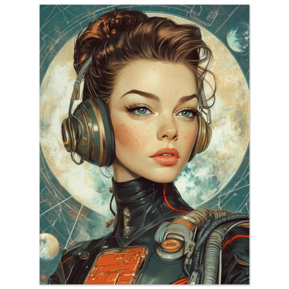 ✨ RETRO FUTUR MECHA WOMENS — Starship Series #34 - Aura Studio Déco