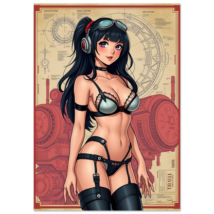 🌸🪐🎀👽Création Anime Rétro Sci-Fi ☄️25 - Aura Studio Déco