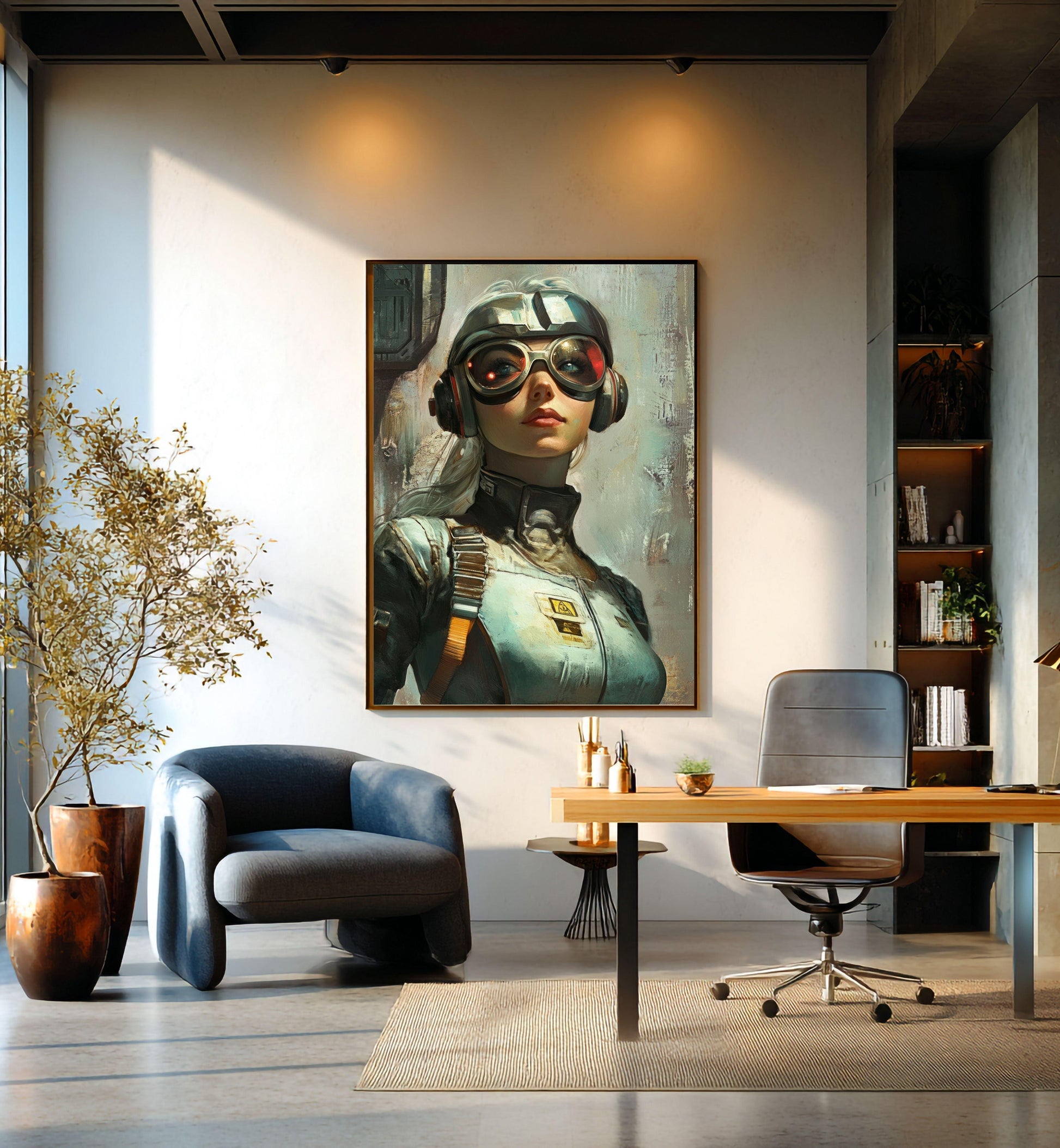 ✨ RETRO FUTUR MECHA WOMENS — Starship Series #09 - Aura Studio Déco