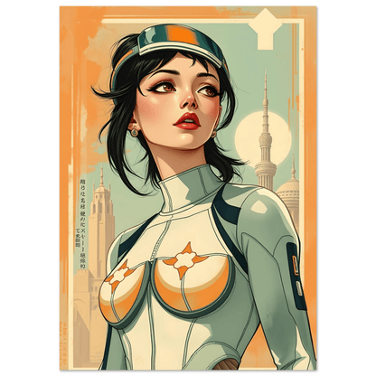 🌸🪐🎀👽Création Anime Rétro Sci-Fi ☄️33 - Aura Studio Déco