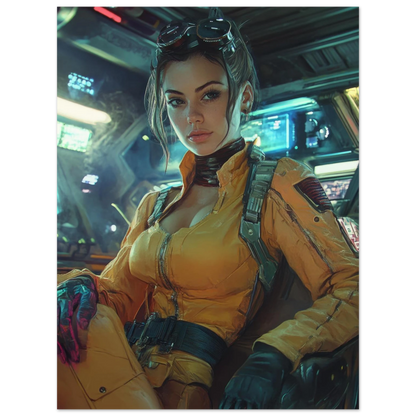 ✨ RETRO FUTUR MECHA WOMENS — Starship Series #96 - Aura Studio Déco