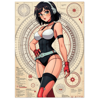 🌸🪐🎀👽Création Anime Rétro Sci-Fi ☄️29 - Aura Studio Déco
