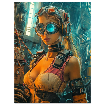 ✨ RETRO FUTUR MECHA WOMENS — Starship Series #89 - Aura Studio Déco