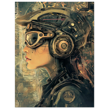 ✨ RETRO FUTUR MECHA WOMENS — Starship Series #31 - Aura Studio Déco
