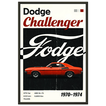 🏎️🏁Affiche Automobile Art' The Fodge Encadrée - Aura Studio Déco