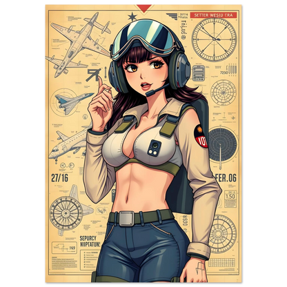 🌸🪐🎀👽Création Anime Rétro Sci-Fi ☄️3 - Aura Studio Déco